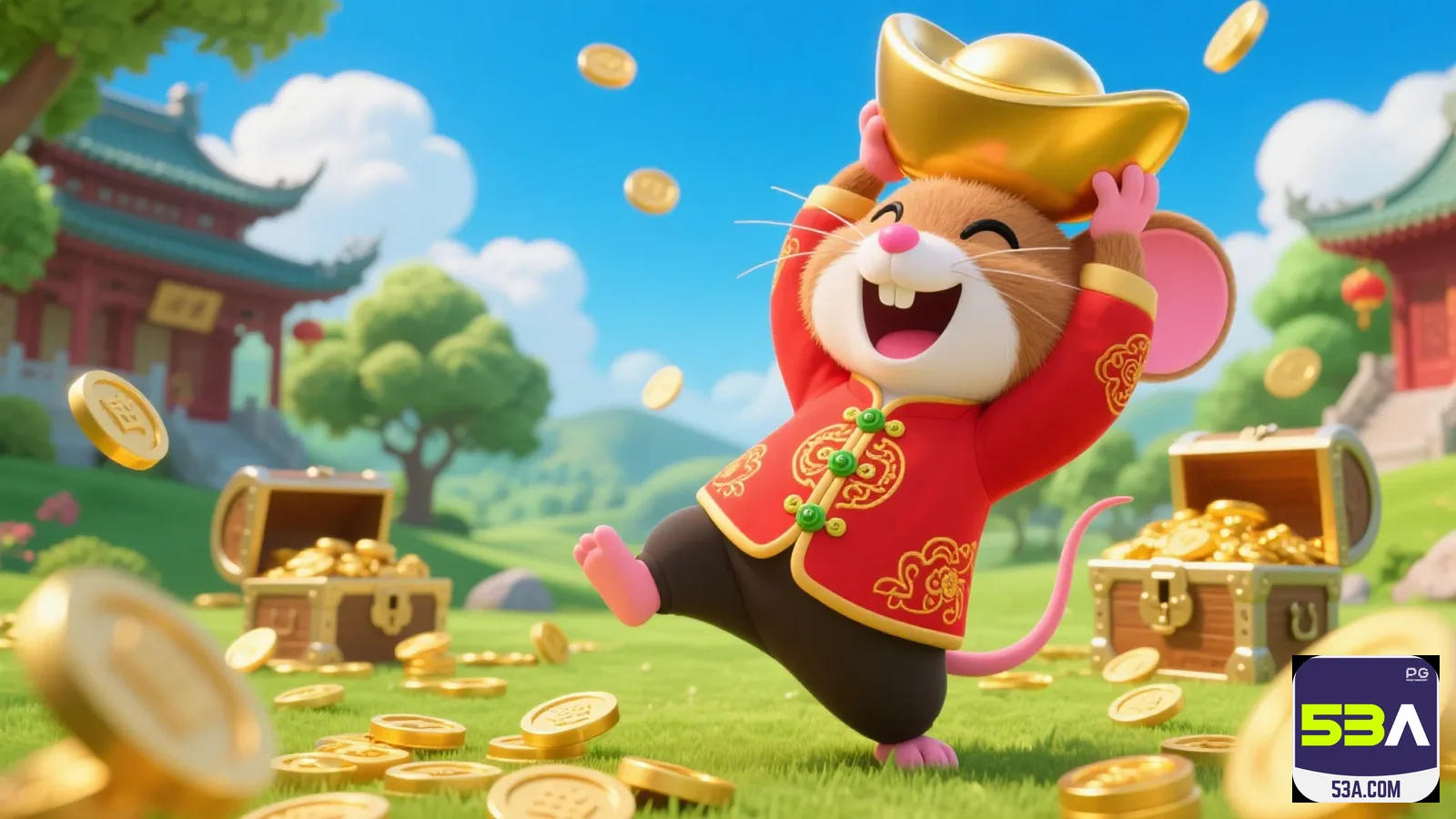 Imagem de jogos de azar online na 53a, destacando a confiança e a experiência premium.